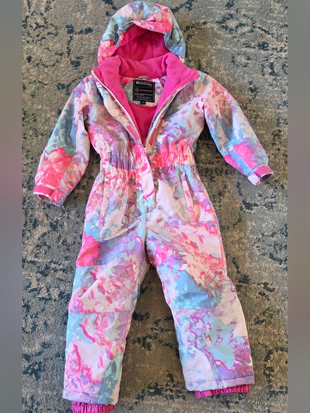 MOUNTAIN WAREHOUSE - 3/4Y Waterproof One-Piece Snowsuit